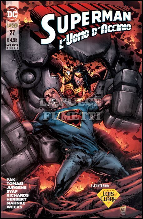 SUPERMAN L'UOMO D'ACCIAIO # 27